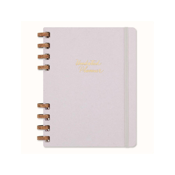 Spiral Undated Diary Xl 20.4X25.2 - Undated - Grape Purple
