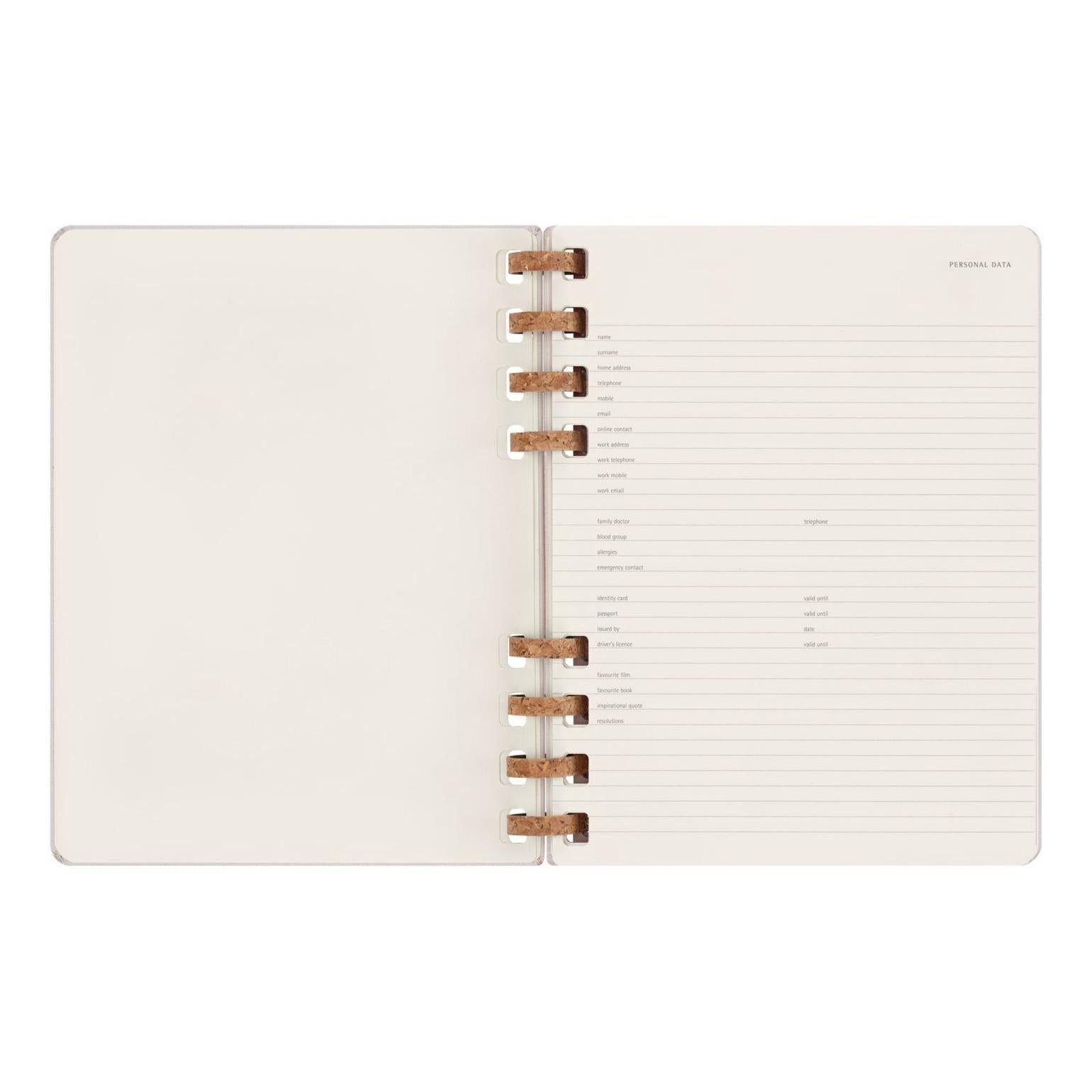 Spiral Undated Diary Xl 20.4X25.2 - Undated - Grape Purple
