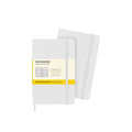 Classic Notebook Pocket 9x14 - Squared Pages - White