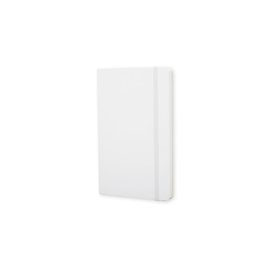 Classic Notebook Pocket 9x14 - Squared Pages - White