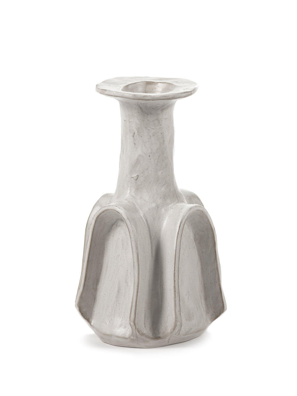 Marie Billy - Vase 02 - S - Grès - Blanc