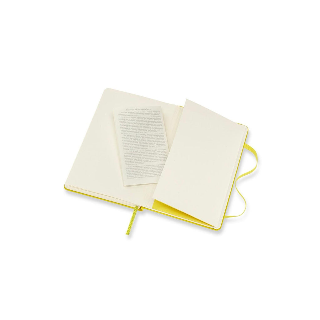Carnet Classique Pocket 9X14 - Pages Lignées - Jaune Pissenlit