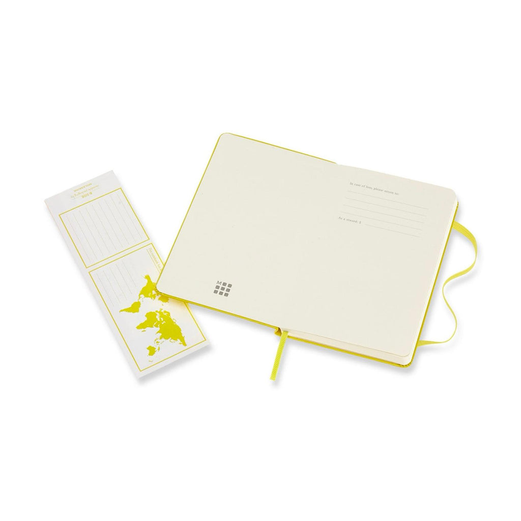 Carnet Classique Pocket 9X14 - Pages Lignées - Jaune Pissenlit
