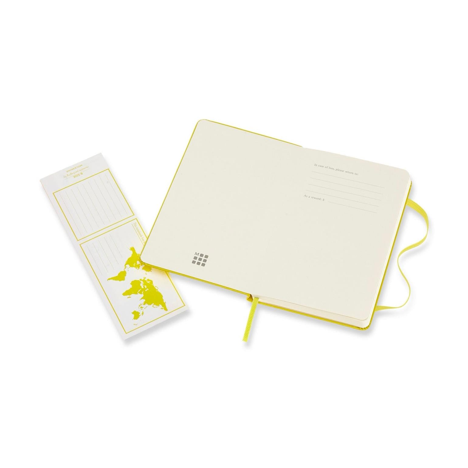 Carnet Classique Pocket 9X14 - Pages Lignées - Jaune Pissenlit