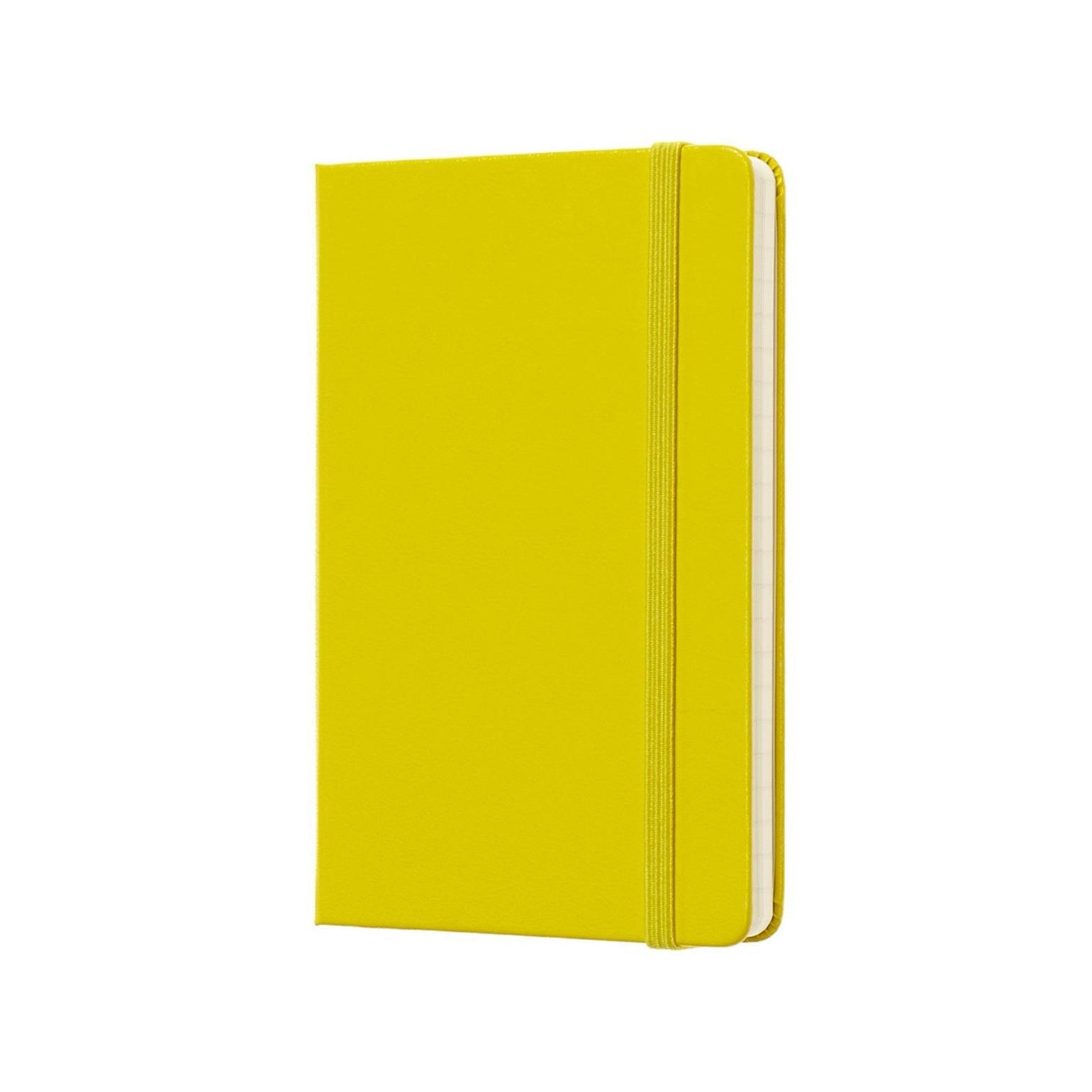 Carnet Classique Pocket 9X14 - Pages Lignées - Jaune Pissenlit