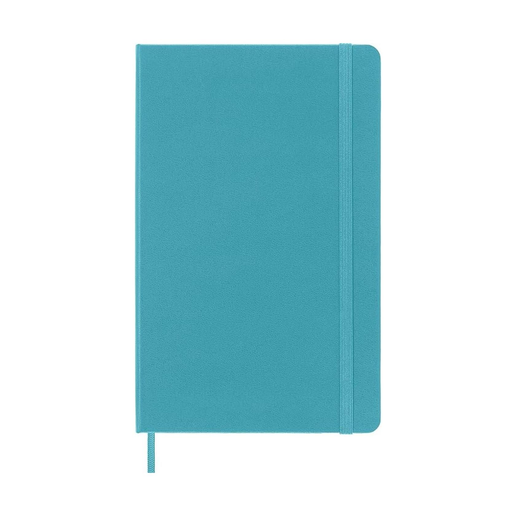 Classic Notebook Large 13x21 - Dotted Pages - Reef Blue