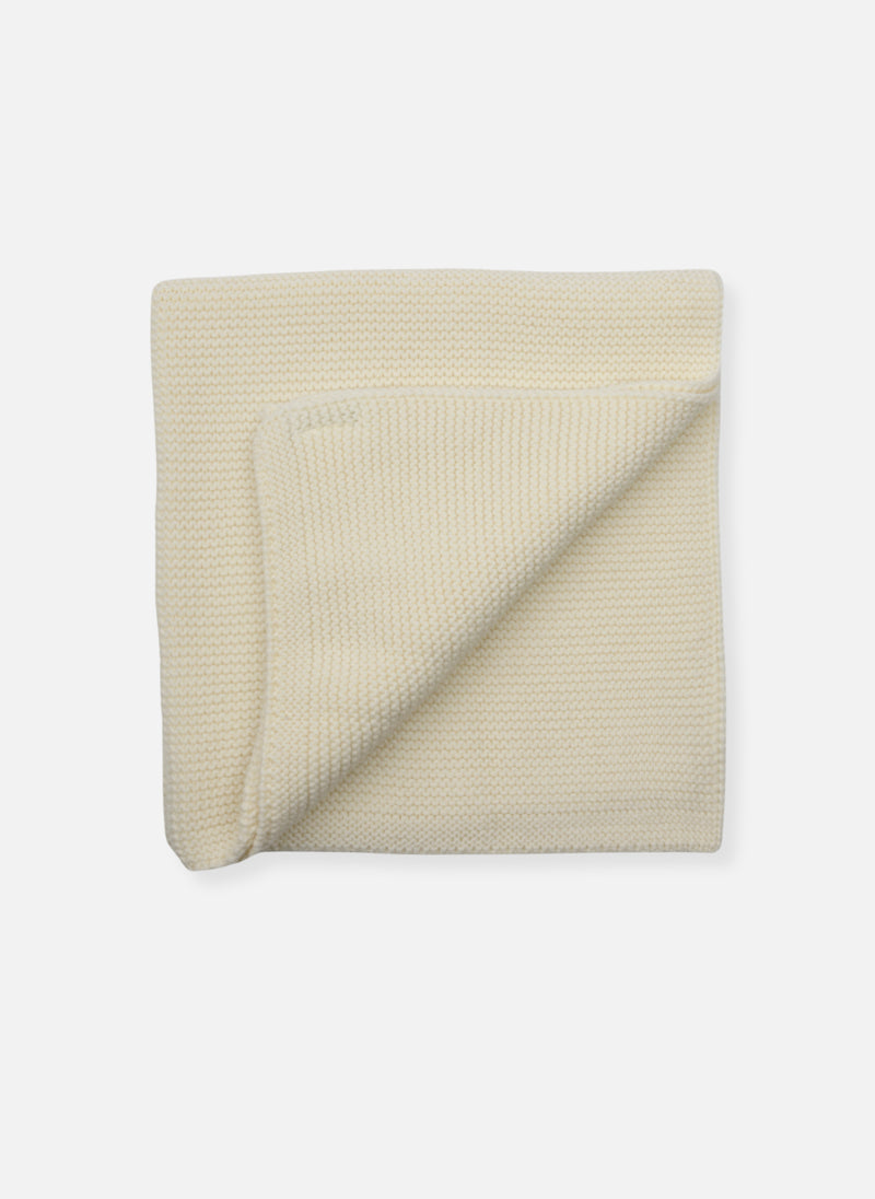Couverture En Laine - Écru