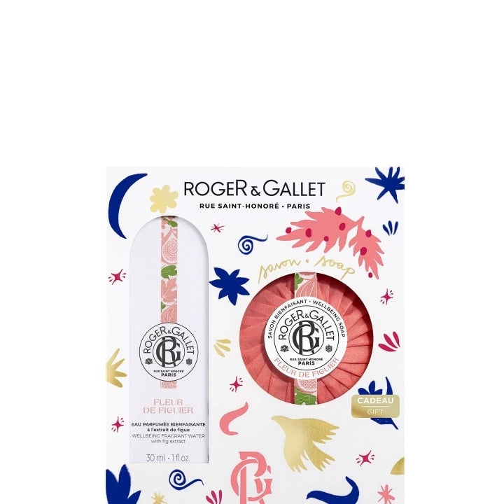 Fleur de Figuier Coffret Eau Fraîche Parfumée Bienfaisante - Savon Parfumé