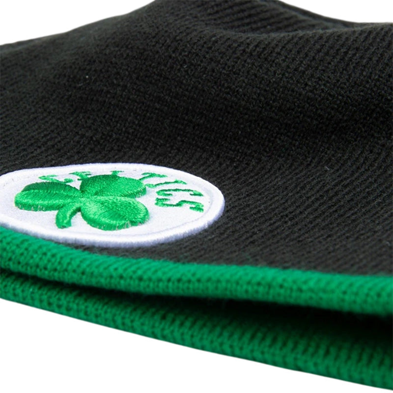 Bonnet Homme New Era Team Skull Knit Boston Celtics