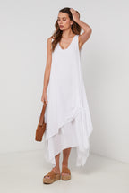 Robe - Blanc - Femme