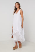 Robe - Blanc - Femme
