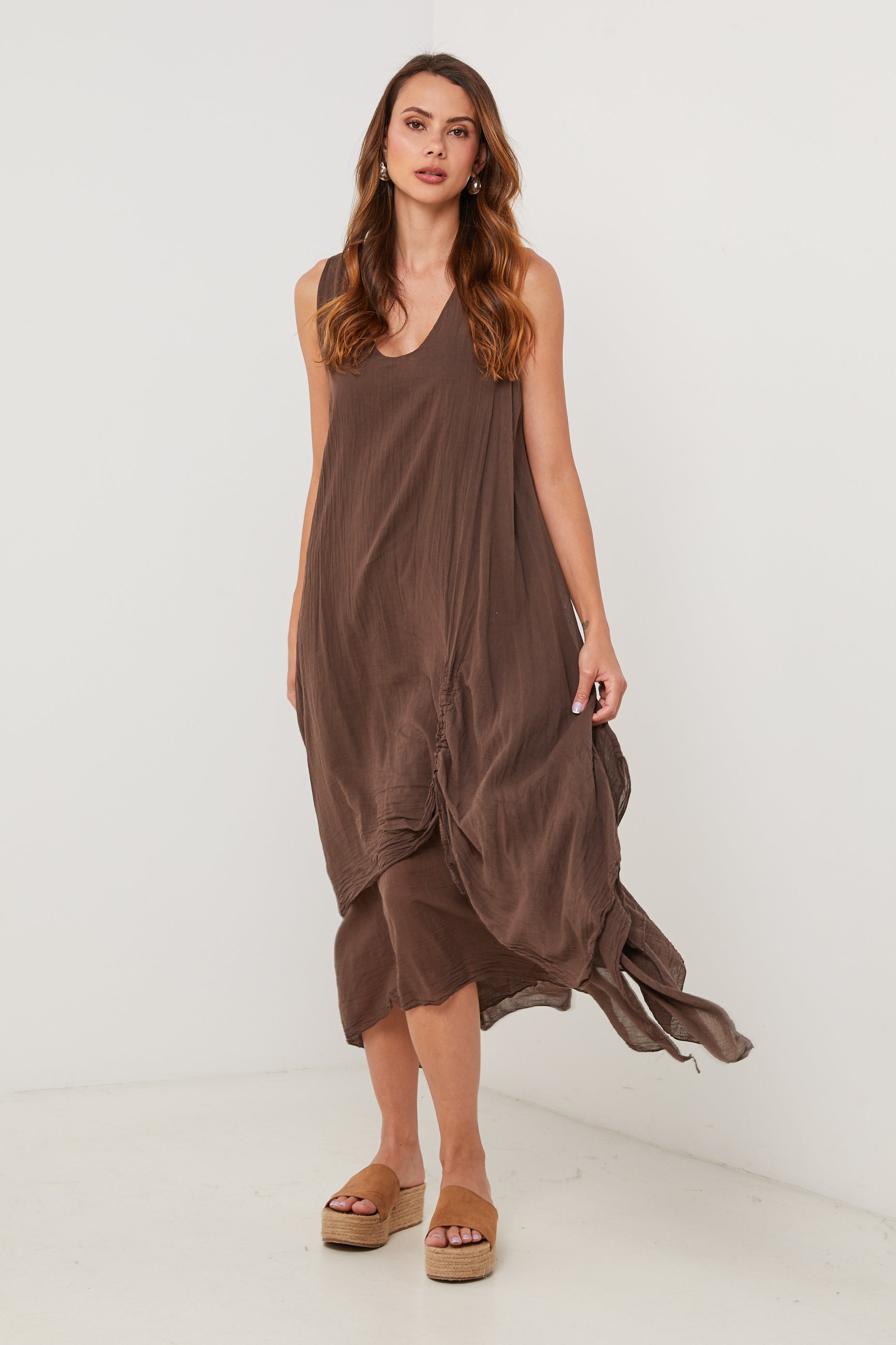 Robe - Choco - Femme