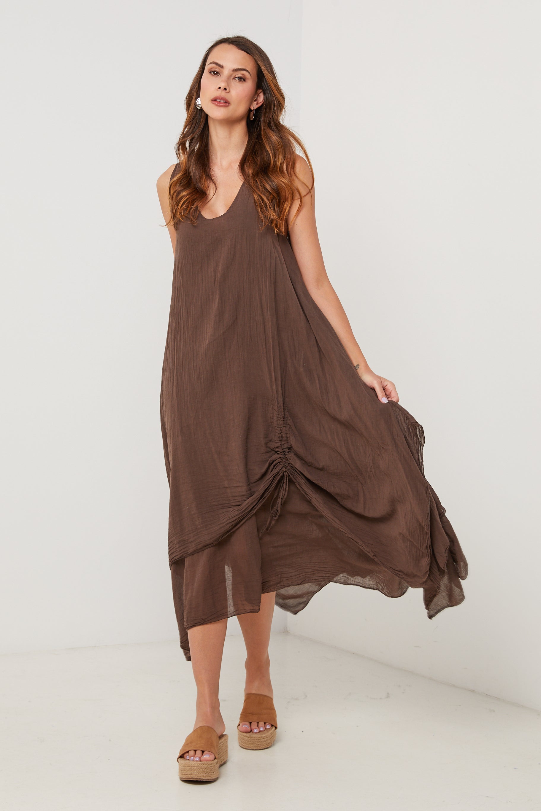 Robe - Choco - Femme