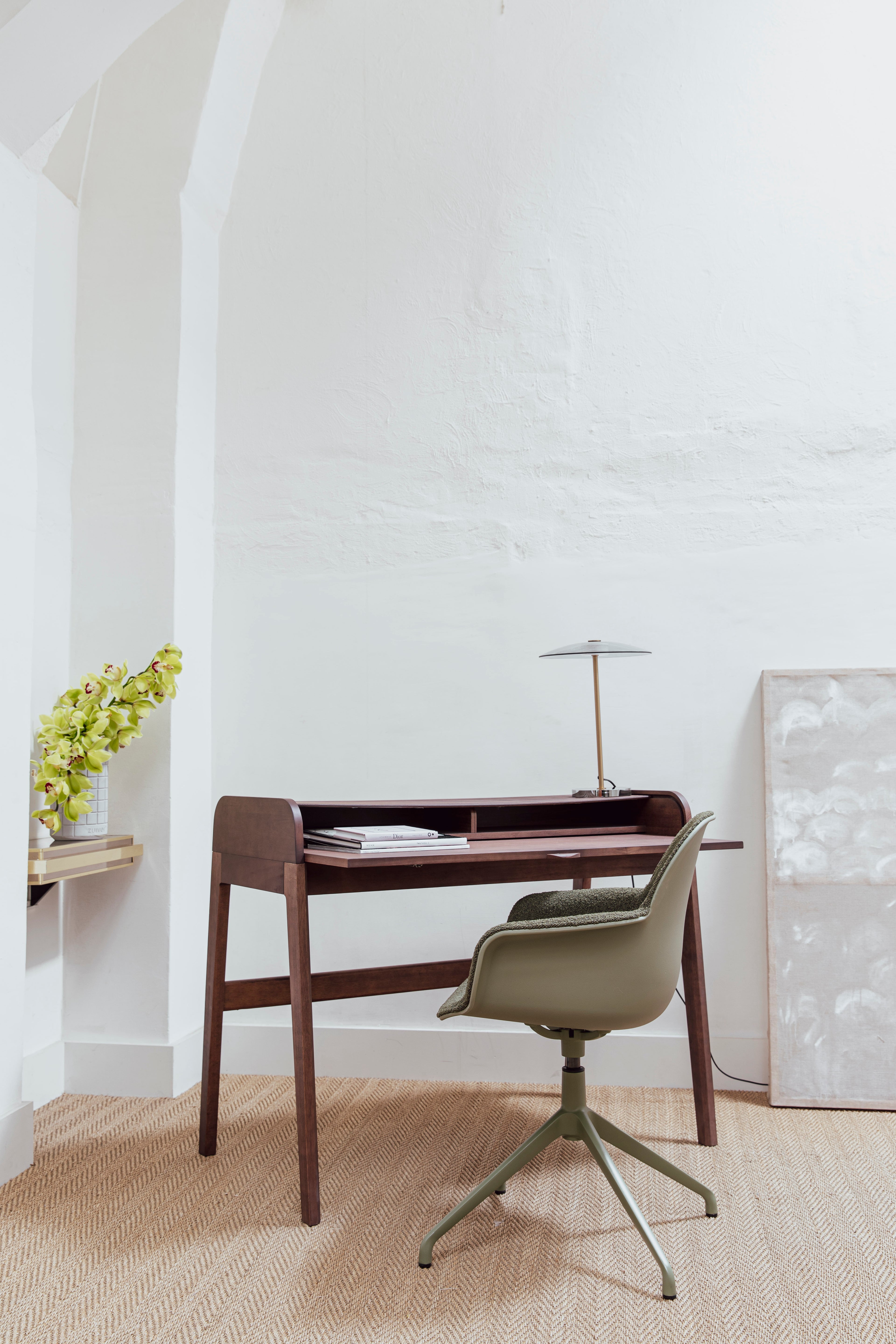 Float - Lampe De Table - Verre - Doré