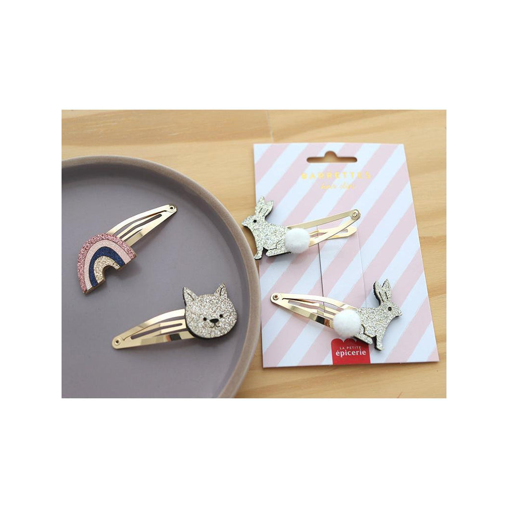 Barrettes Cheveux - Lapins