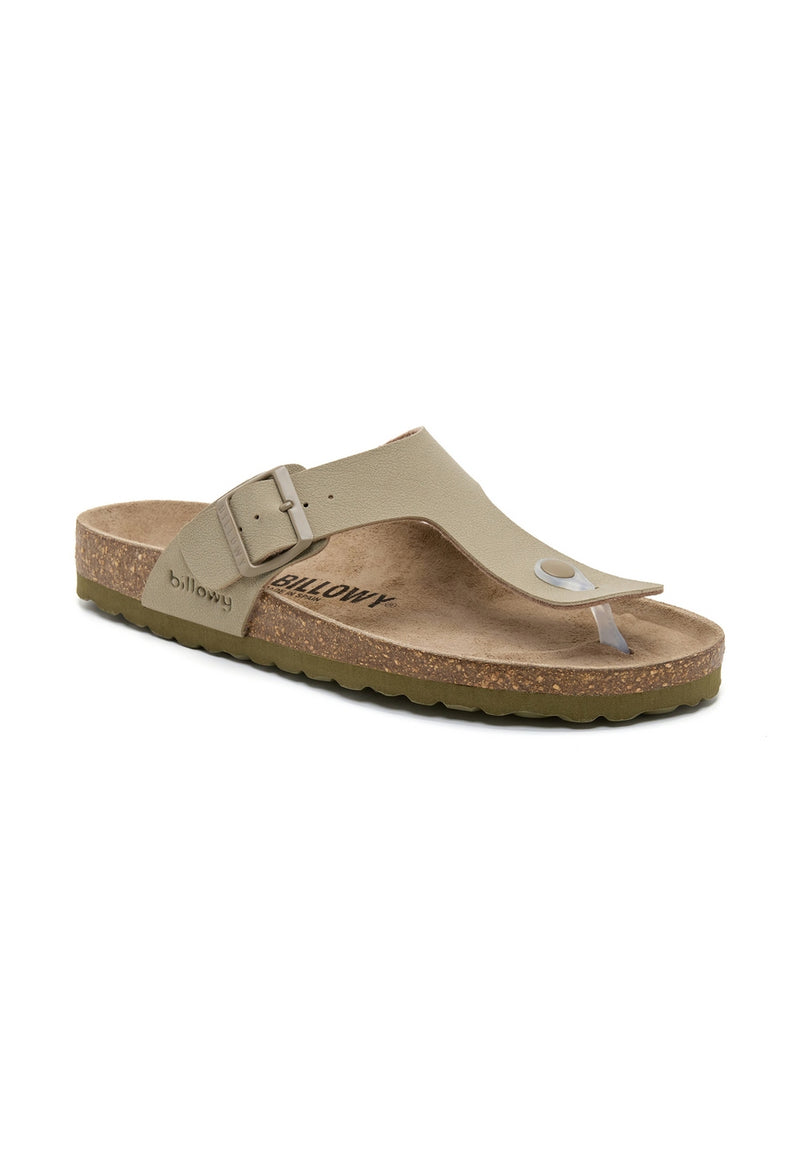 Sandalias caqui - Hombre