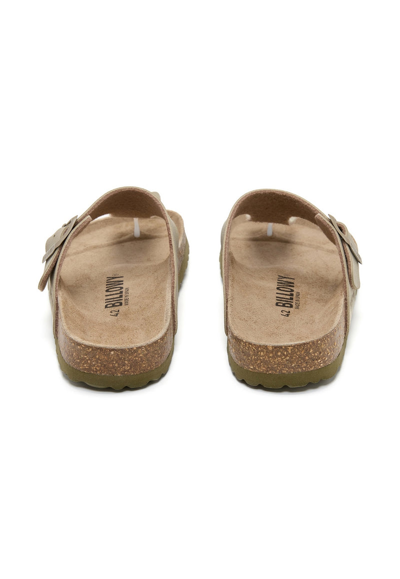 Sandalias caqui - Hombre