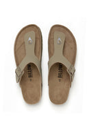 Sandalias caqui - Hombre