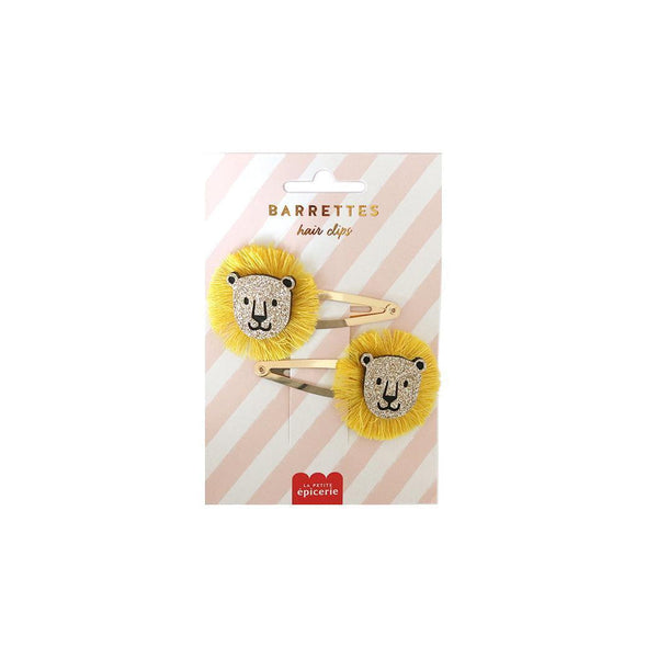 Barrettes Cheveux - Lions