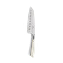 Couteau Santoku Alvéolé Forgé Edonist Perle - 18cm