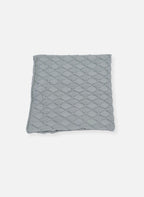Accessoires Couverture Bébé Plume 100% Coton - Bleu Danube