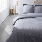 Prestige - Parure De Lit Satin - Gris