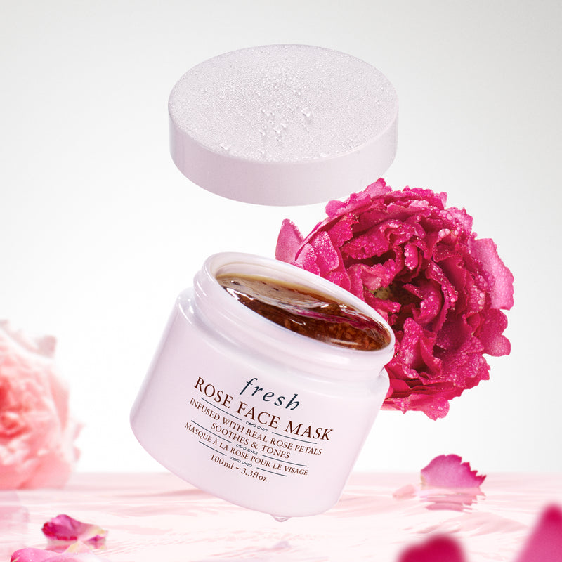 Masque Visage Hydratant - Rose