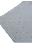 Couverture Tricotée Ajourée - Unique