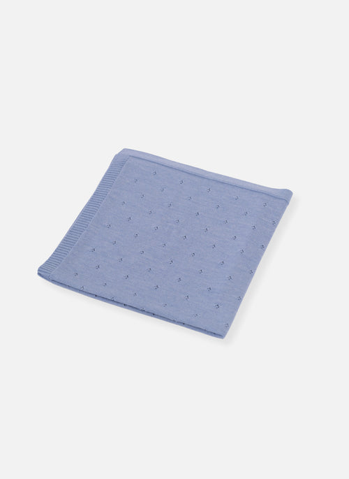 Couverture Ajourée En Laine - Unique