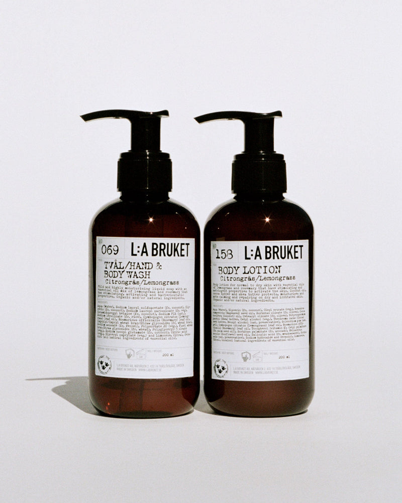 209 Coffret Duo Nettoyant & Hydratant Pour Le Corps - Citronnelle