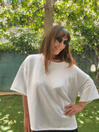 White Matcha Tee
