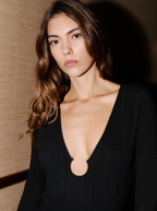 Black Ring Bodysuit | NOO