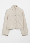 Chaqueta S3 Berta Shirt Jkt - Beige - Mujer
