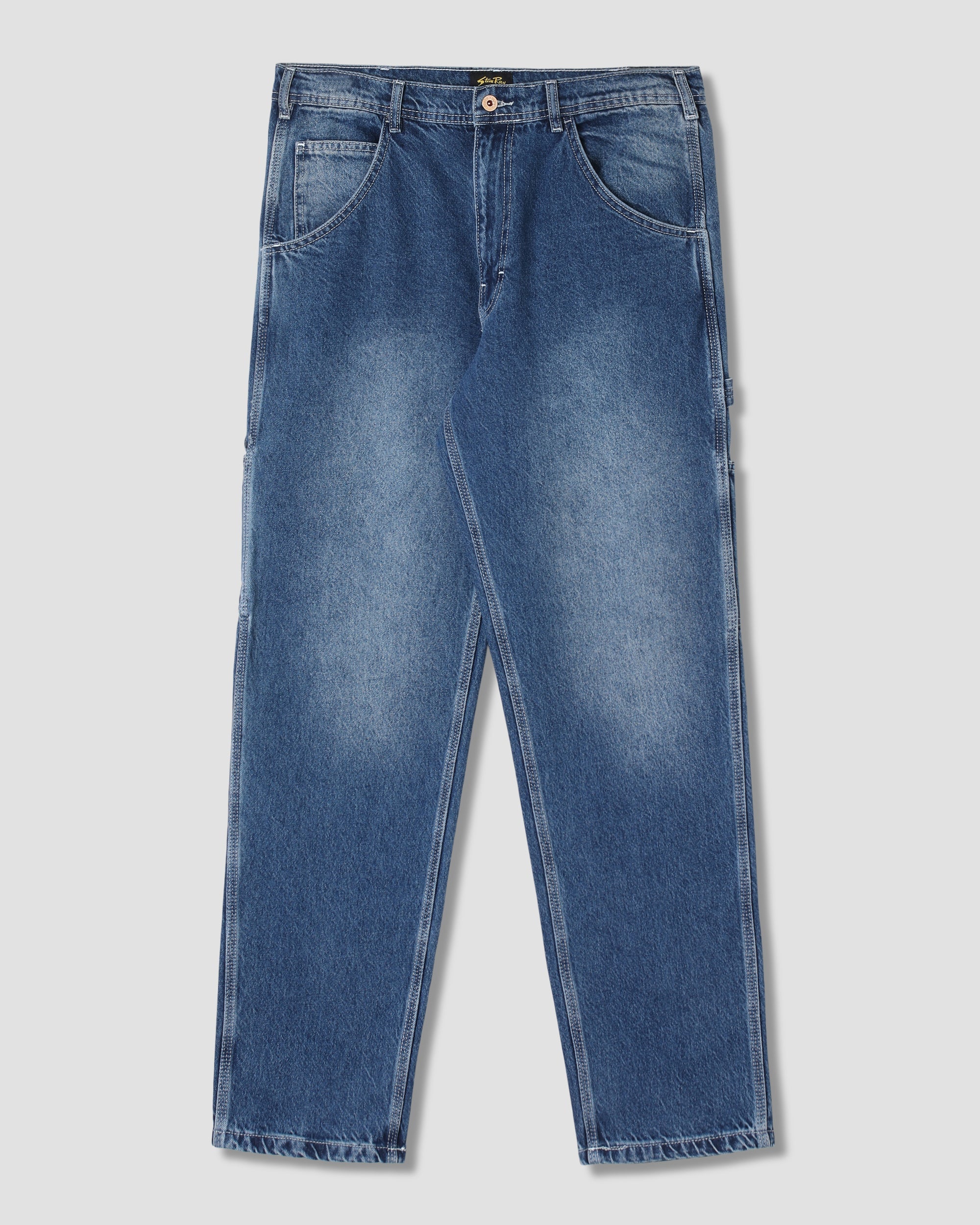 Pantalón Pintor de los 80 - Denim Piedra de los 70