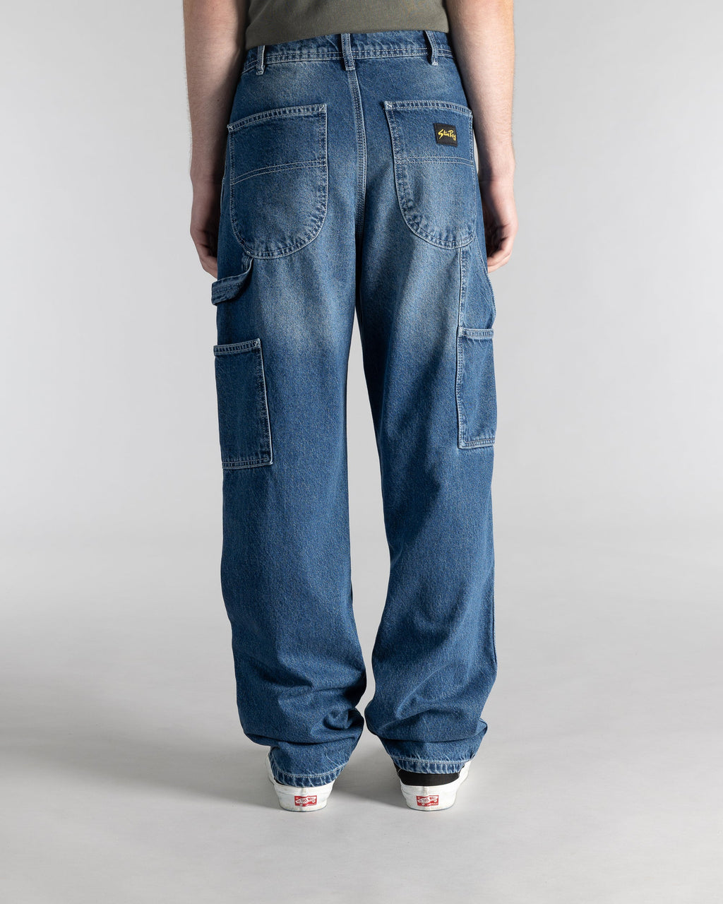 Pantalón Pintor de los 80 - Denim Piedra de los 70