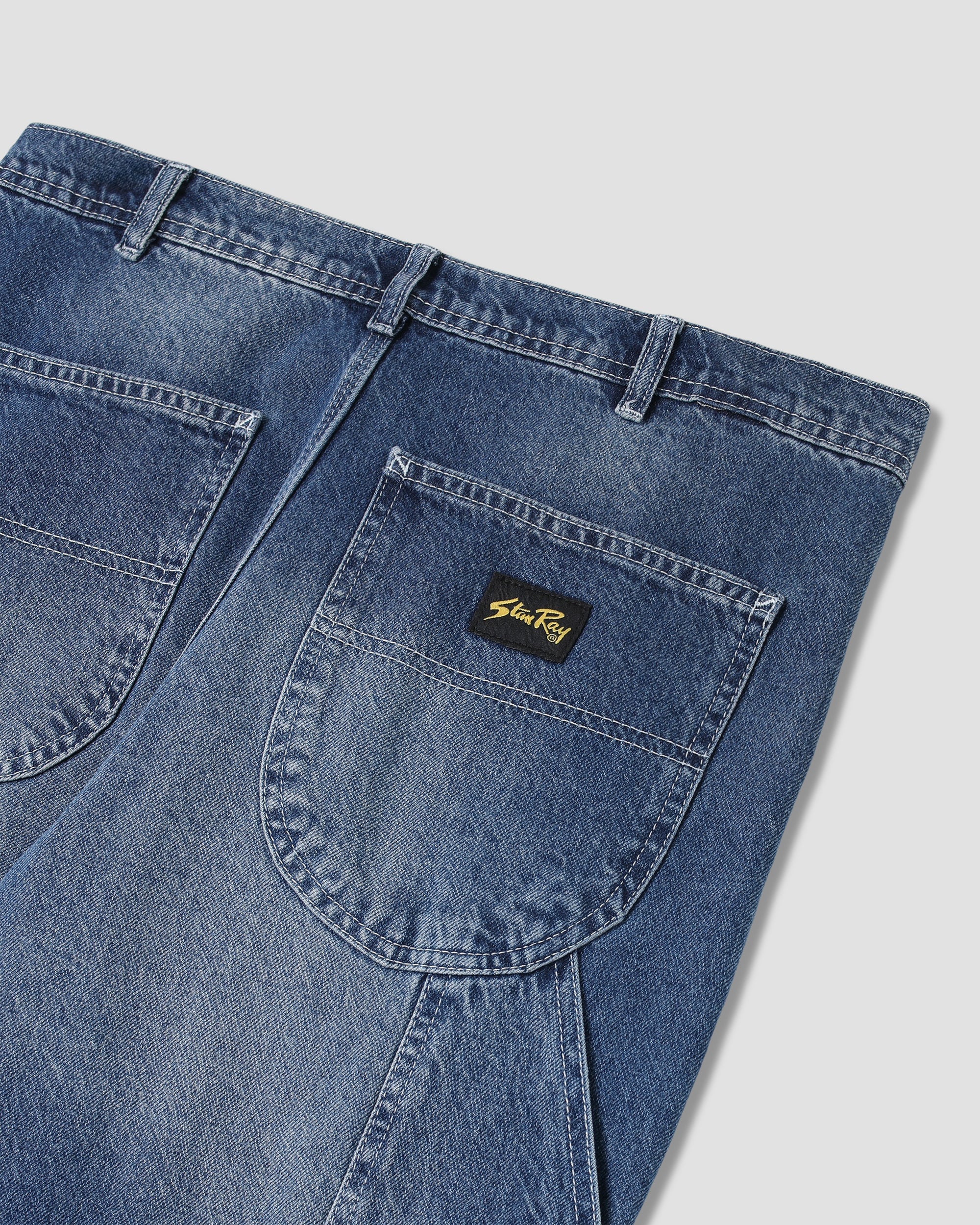 Pantalón Pintor de los 80 - Denim Piedra de los 70