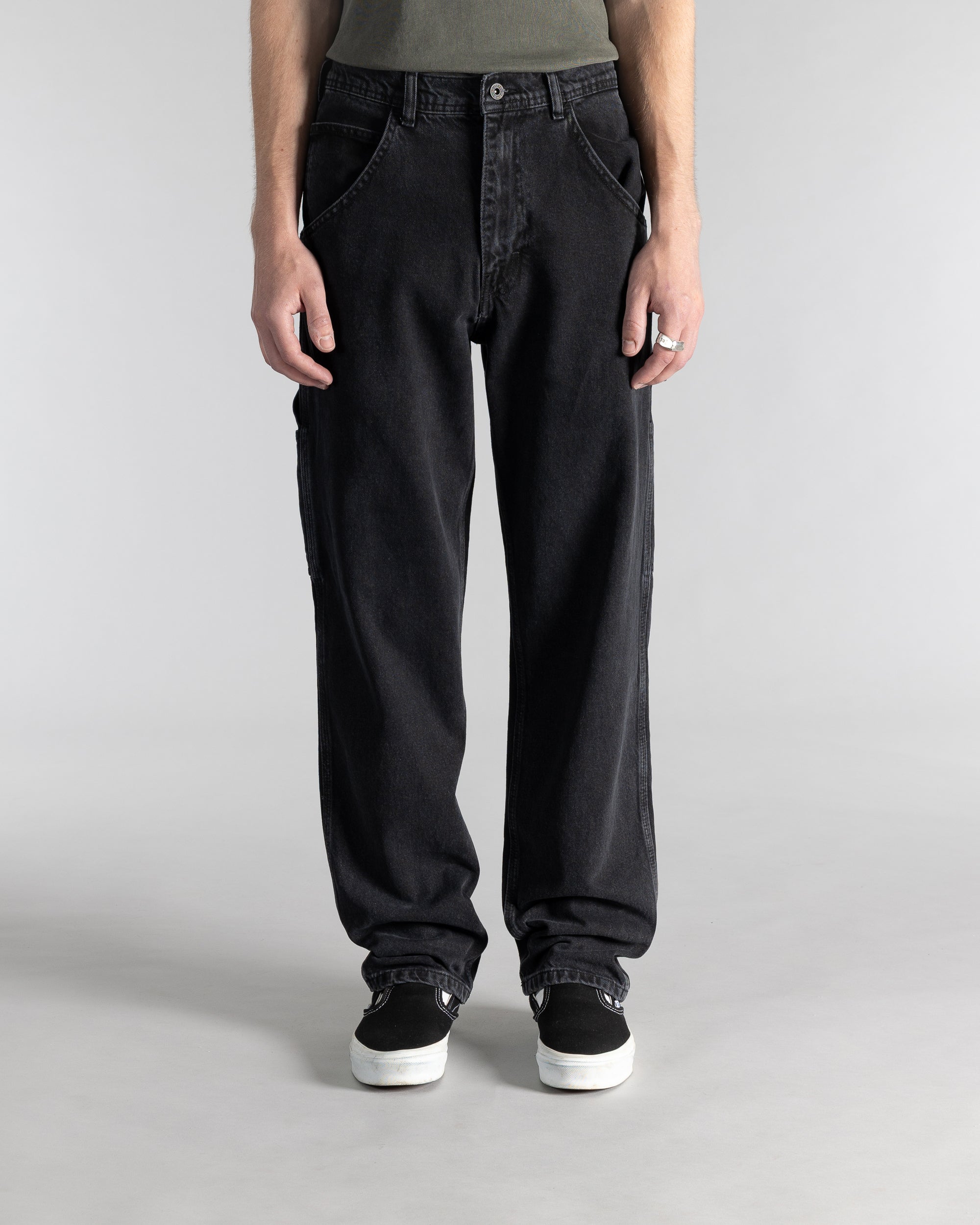 80s Painter Pant - Stonewashed Black Denim