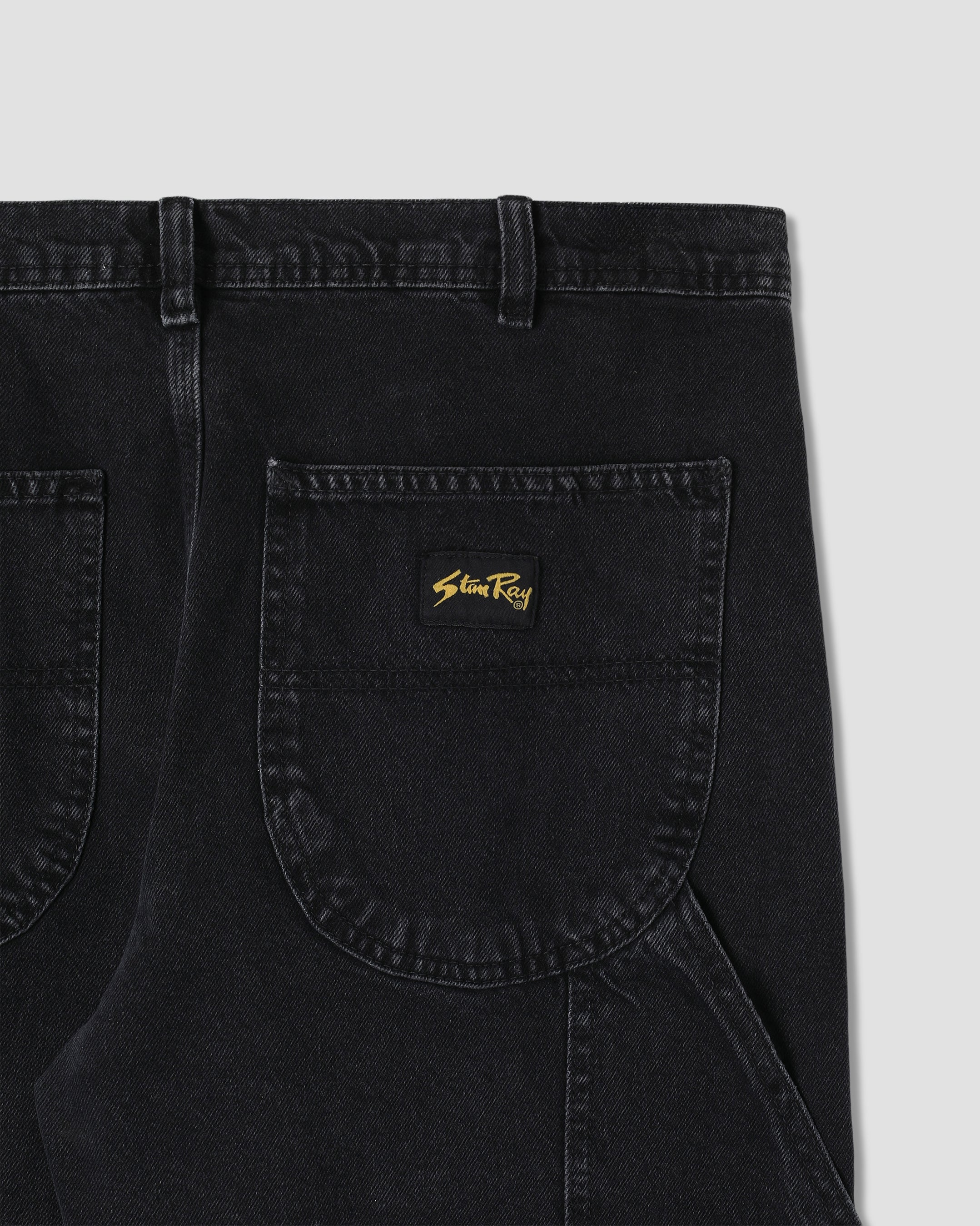 80s Painter Pant - Stonewashed Black Denim