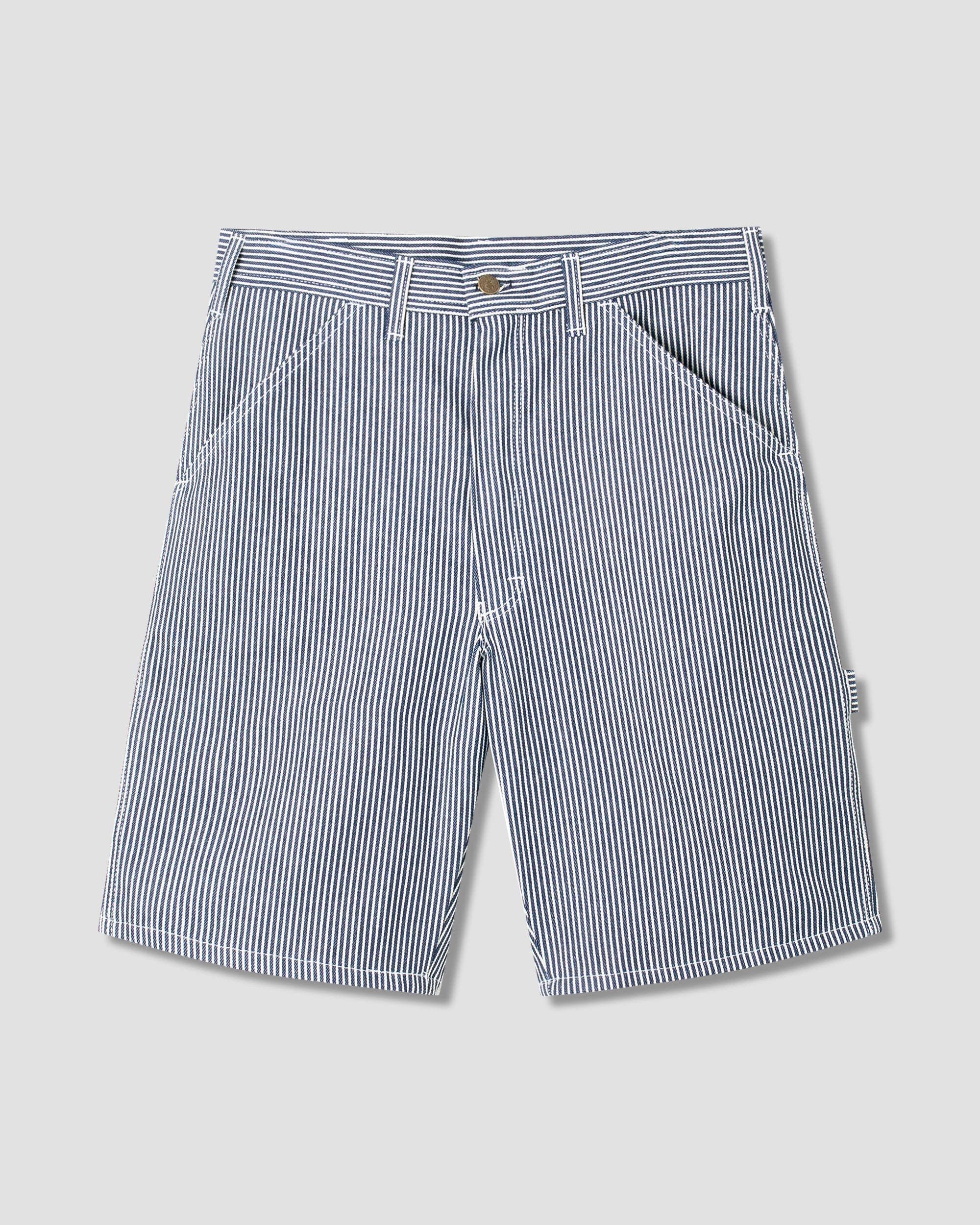 80s Painter Short - Hickory Stripe