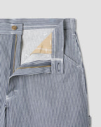 80s Painter Short - Hickory Stripe