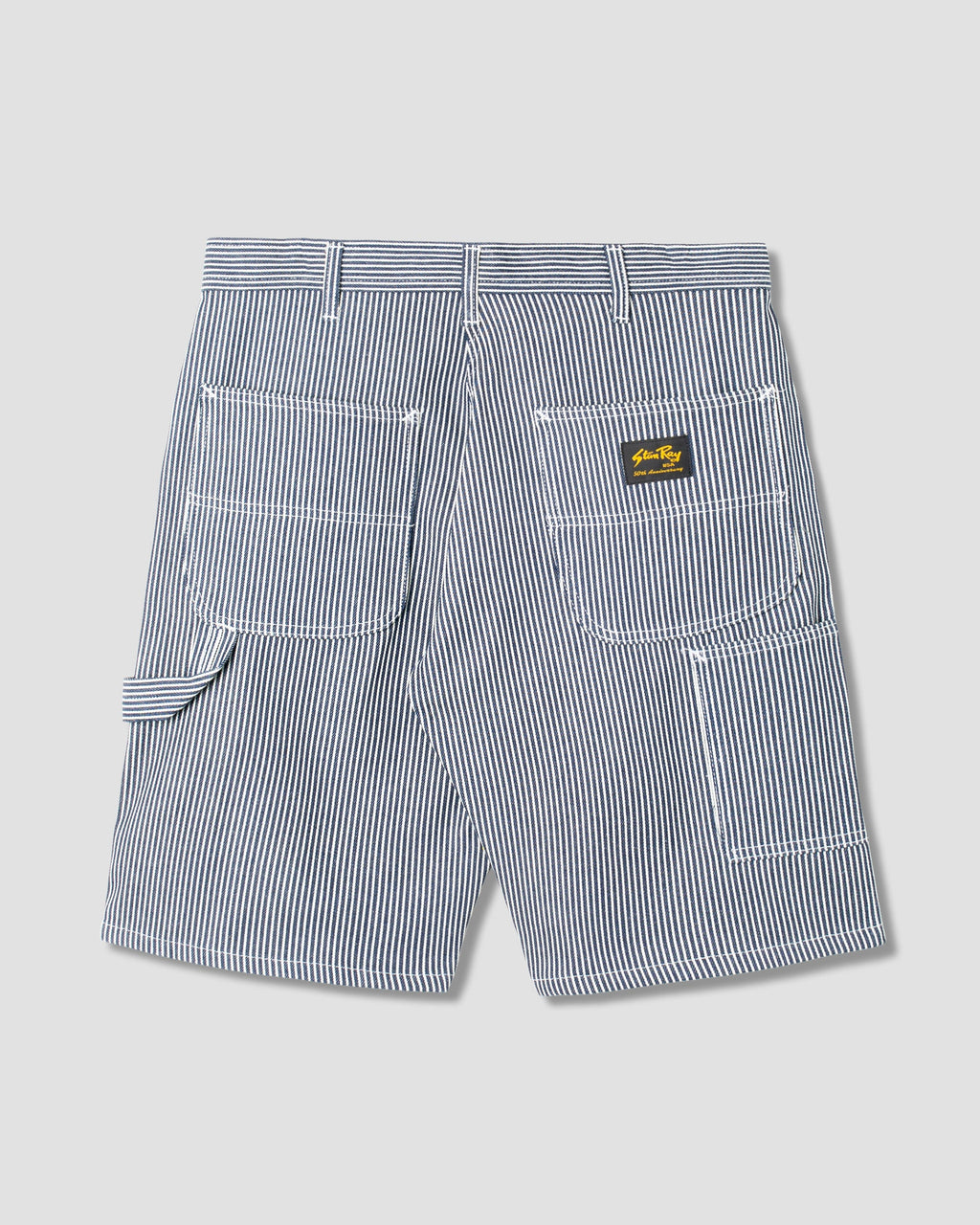 80s Painter Short - Hickory Stripe