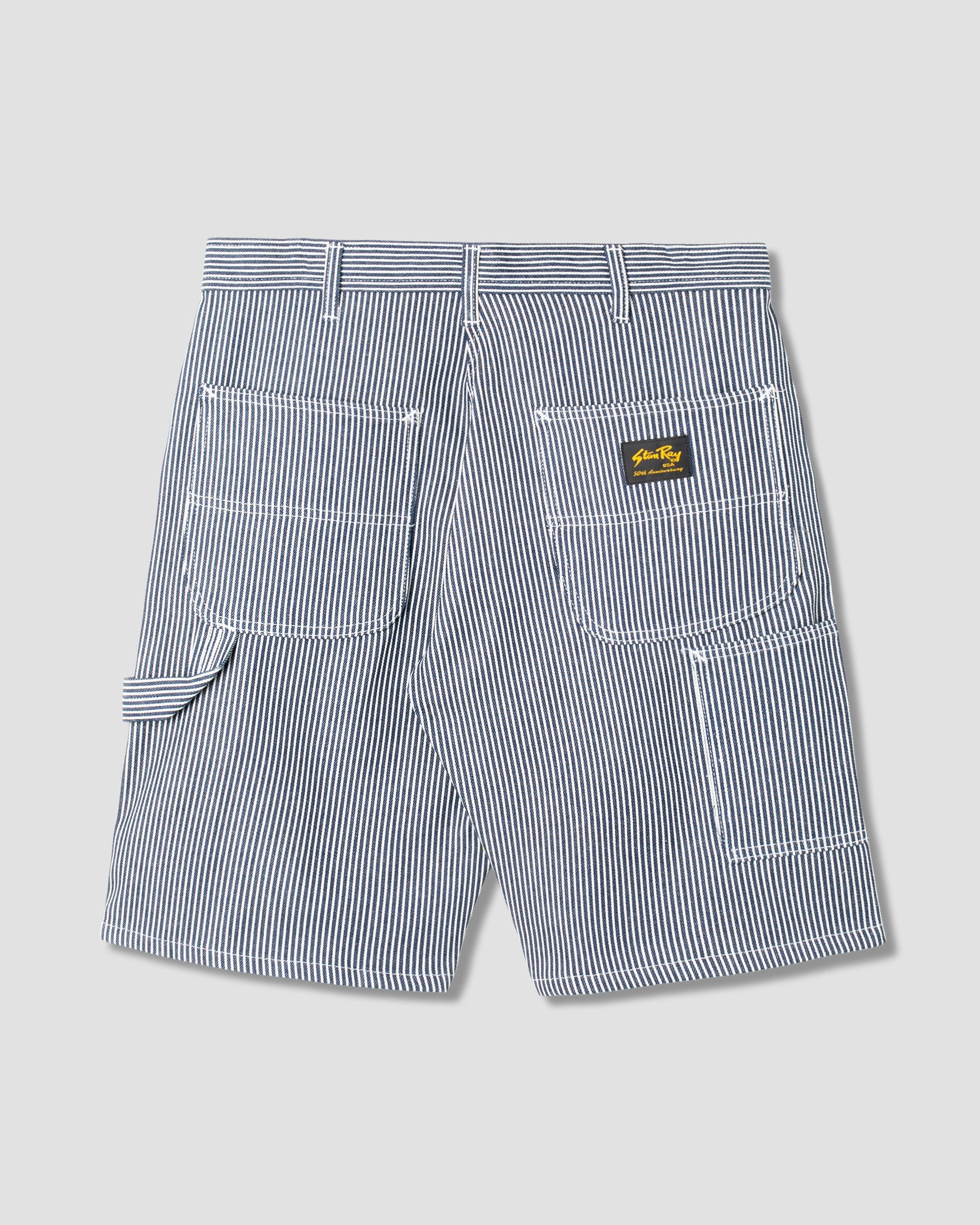 80s Painter Short - Hickory Stripe