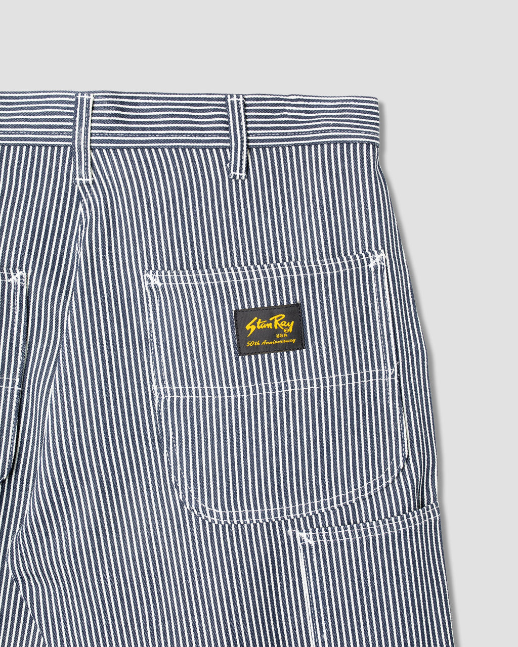 80s Painter Short - Hickory Stripe