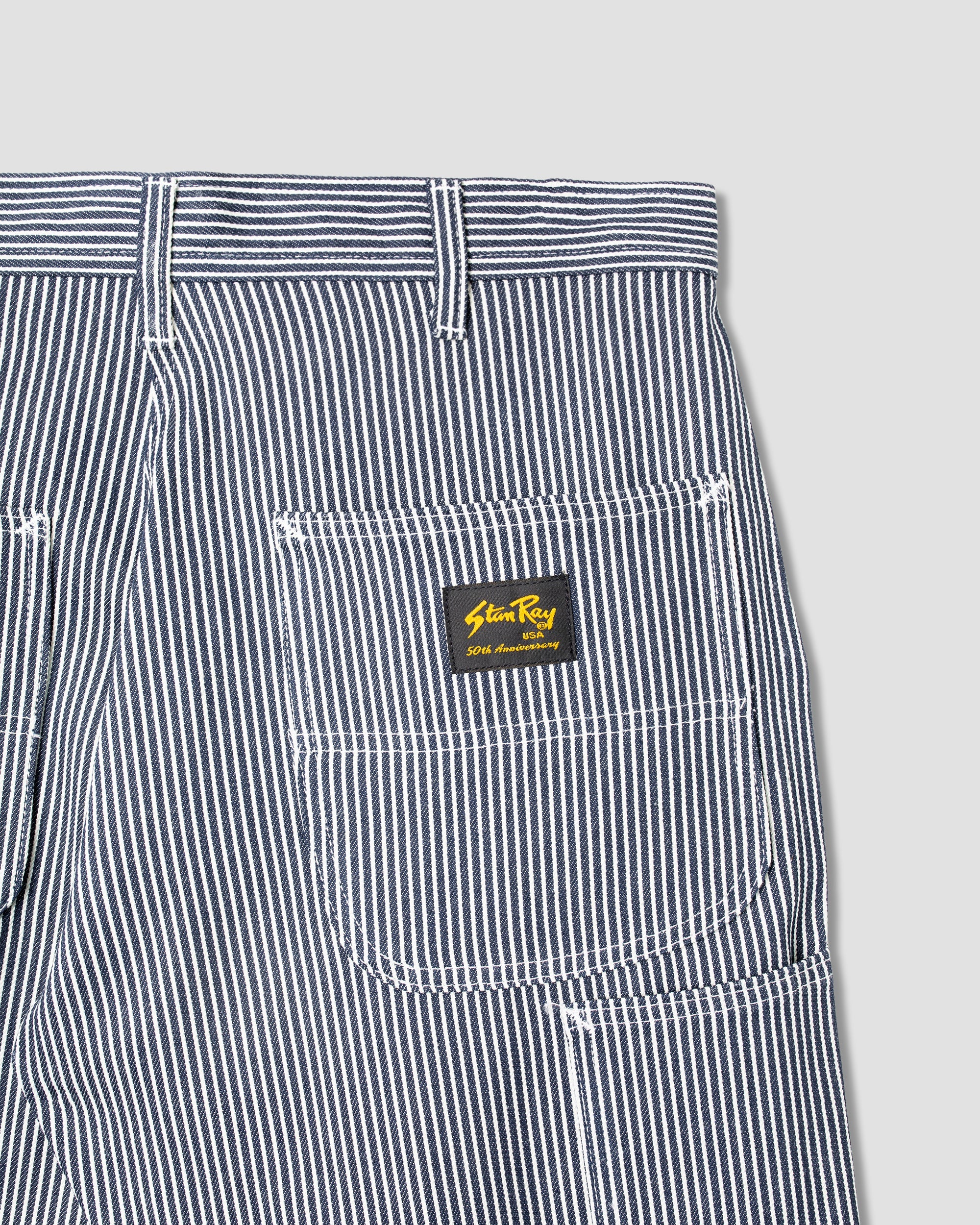 80s Painter Short - Hickory Stripe