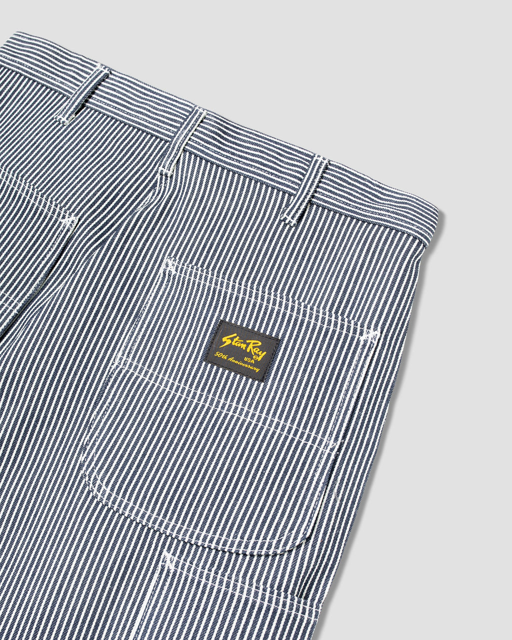80s Painter Short - Hickory Stripe