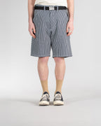 80s Painter Short - Hickory Stripe