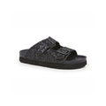Sandalias de plataforma negras - Mujer