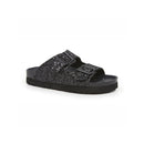 Sandales À Plateforme Noir - Femme