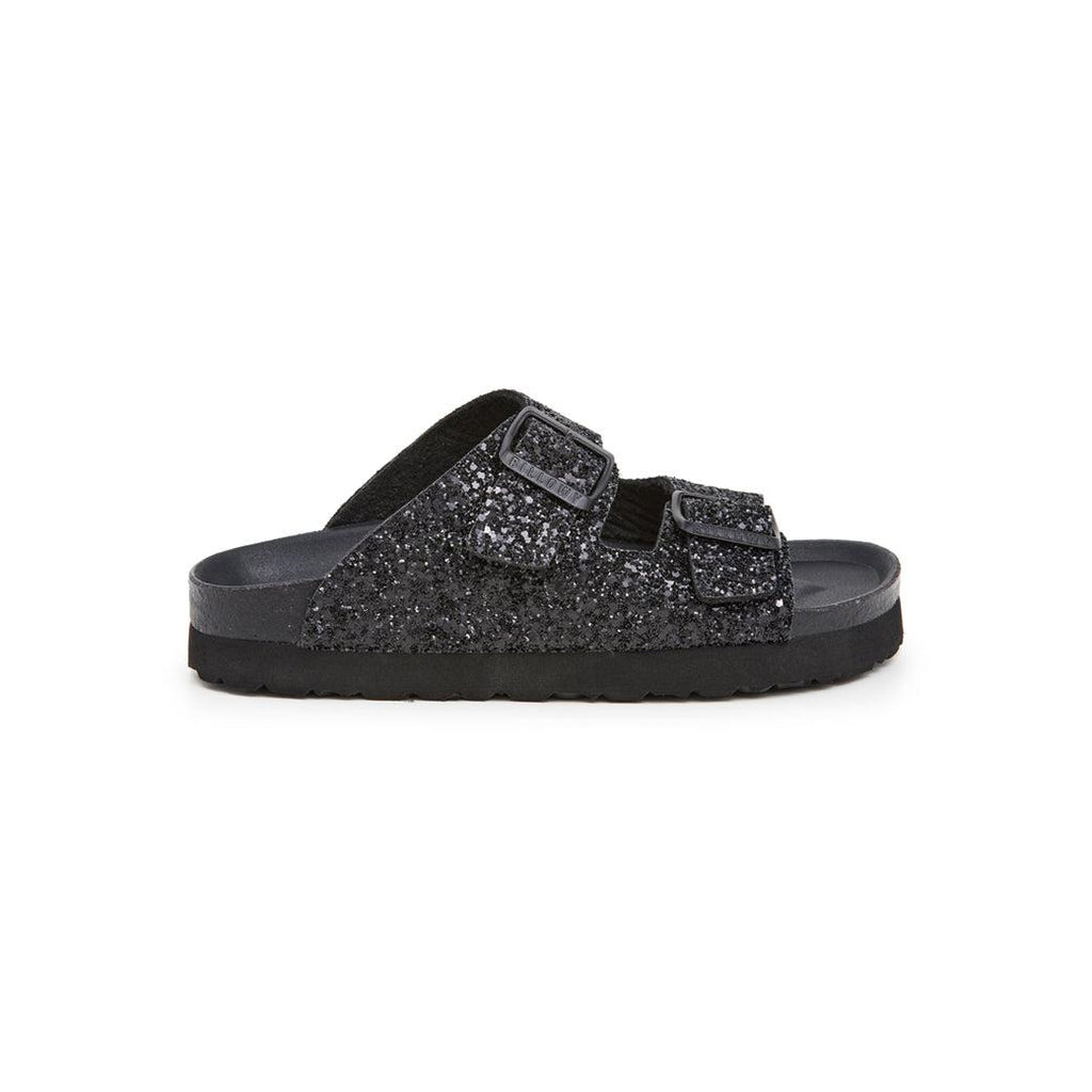 Sandalias de plataforma negras - Mujer