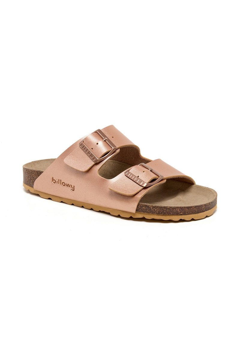 Sandalias salmón - Mujer